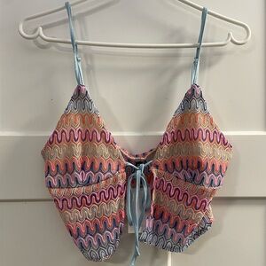 H&M Festival Crop Top NWT